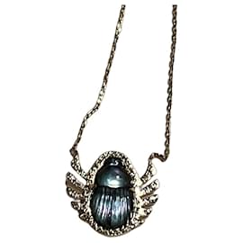 Autre Marque Lito Collana Scarabeo Angelica con Diamanti