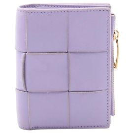 Bottega Veneta Small Cassette Maxi Intrecciato Bi-fold Wallet