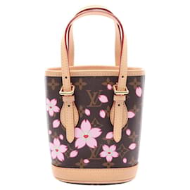 Borsa Louis Vuitton LV x TM Nano Bucket Monogram Cherry Blossom