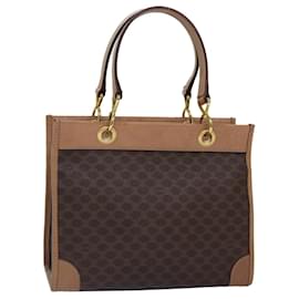 Céline Borsa Celine Vintage Macadam in tela e pelle