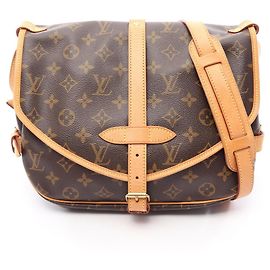Borsa a tracolla Louis Vuitton Saumur 30 Monogram