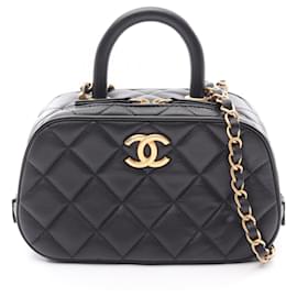 Borsa a tracolla 2-Way Chanel Matelassé Mini Bowling