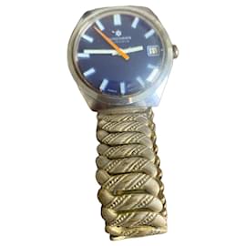 Relógio Automático Junghans mostrador azul - Autre Marque