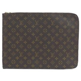 Borsa Louis Vuitton Monogram Pochette Documents