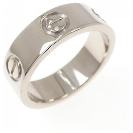 Anel Love da Cartier em ouro branco 18K