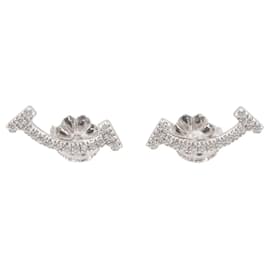 Orecchini Tiffany & Co. T Smile Mini con diamante