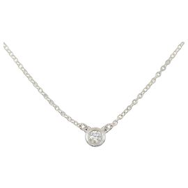 Tiffany & Co. By the Yard Halskette aus Silber 925 mit Diamant
