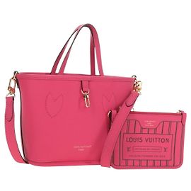 LOUIS VUITTON Neverfull Inside Out BB Bag Lords Pondicherry M12106 Auth 181654SM