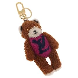 LOUIS VUITTON Monogram Teddy Porte Cles LV Teddy Bear Charm M69854 Auth 184130M - Louis Vuitton