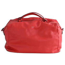 Lancel Borsa da viaggio rossa