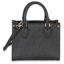 Louis Vuitton Black Monogram Empreinte Onthego BB