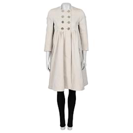 Gabardina entallada beige Burberry - Mujer IT38/XS de segunda mano