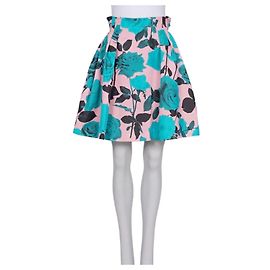 Falda Christian Dior de seda con estampado floral NWOT FR38 M Sem estrenar
