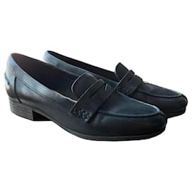 Mocassini Clarks in Pelle Nera