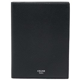 Céline Celine Black Leather Passport Cover