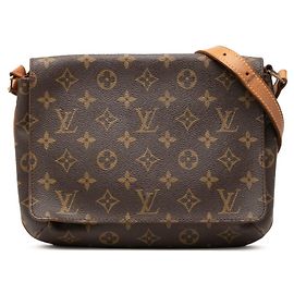 Sac à l'épaule court Louis Vuitton Monogram Musette Tango