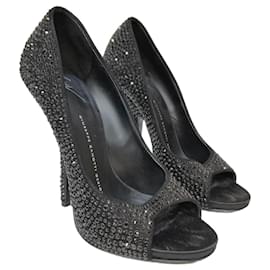 Giuseppe Zanotti Pumps Schwarz Strass