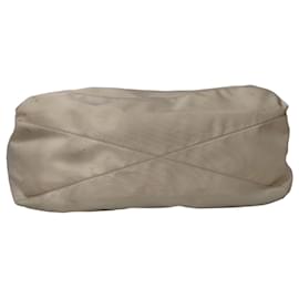 Lancel Nylon Hobo-Tasche Beige