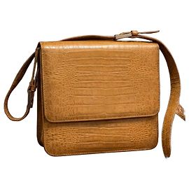 Autre Marque Borsa a spalla Fratelli Rossetti in pelle stampa cocco