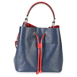 Louis Vuitton Navy Red Epi Neonoe MM