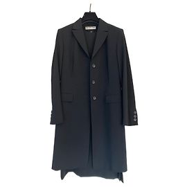 Autre Marque Black Wool Suit Jacket and Sleeveless Dress Set