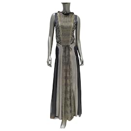 Chloé Off-Shoulder Designer Kleid - Größe 36 gebraucht