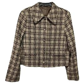 Giacca corta in tweed a quadri & Other Stories