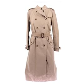 Gabardina Burberry Beige de Algodón