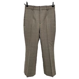 Autre Marque Calça estampa pata de galo