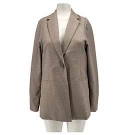 Conjunto de chaqueta y pantalones BITE beige de algodón talla 36 - Autre Marque