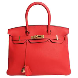 Borsa Birkin 30 rossa - Hermès