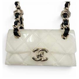 Chanel B23C Matelassé Bag Motif Necklace