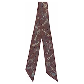 Sciarpa Hermes Twilly Les Cles a Pois - Hermès
