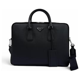 Valigetta in pelle Saffiano Prada
