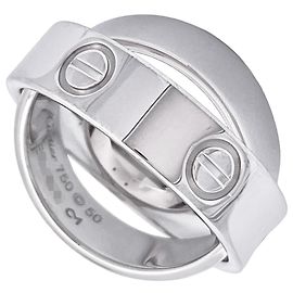 Cartier Secret Love Ring aus 18K Weißgold