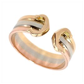 Cartier 2C Band Ring aus 18K Gold