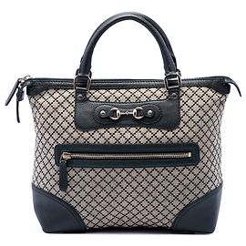 Gucci Beige Diamante Canvas Catherine Tote
