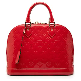 Louis Vuitton Alma PM Monogram Vernis rosso