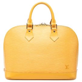 Louis Vuitton Alma PM in Epi giallo
