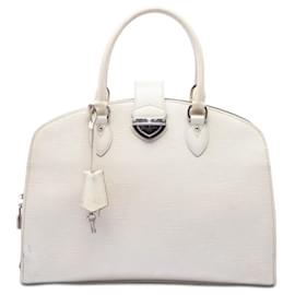 Louis Vuitton White Epi Pont Neuf GM