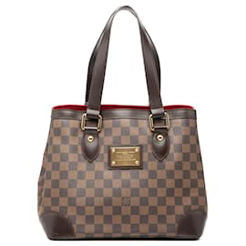 Louis Vuitton Marrone Damier Ebene Hampstead PM