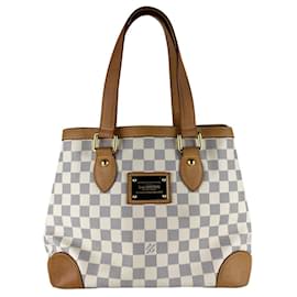 Borsa Louis Vuitton Damier Azur Hampstead PM