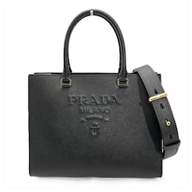 Borsa a tracolla in pelle Saffiano Prada