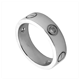 Cartier 3-Diamond Love Ring