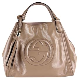 Borsa Gucci Soho in pelle lucida
