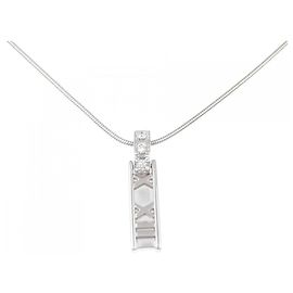 Tiffany & Co Collar Tiffany Atlas en oro blanco