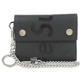 Portafoglio con catena Epi Louis Vuitton