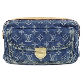 Sac à l'épaule Louis Vuitton Monogram Denim