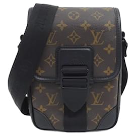 Borsa a tracolla Louis Vuitton Monogram Macassar Archie Messenger PM M46442