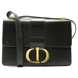 BORSA DIOR MONTAIGNE 30 M9203UMOS_M911 2024 TRACULLA IN PELLE NERA